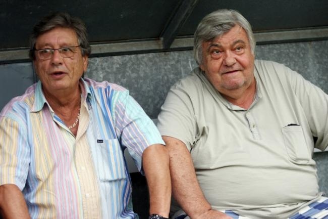 Michel Mézy et Louis Nicollin